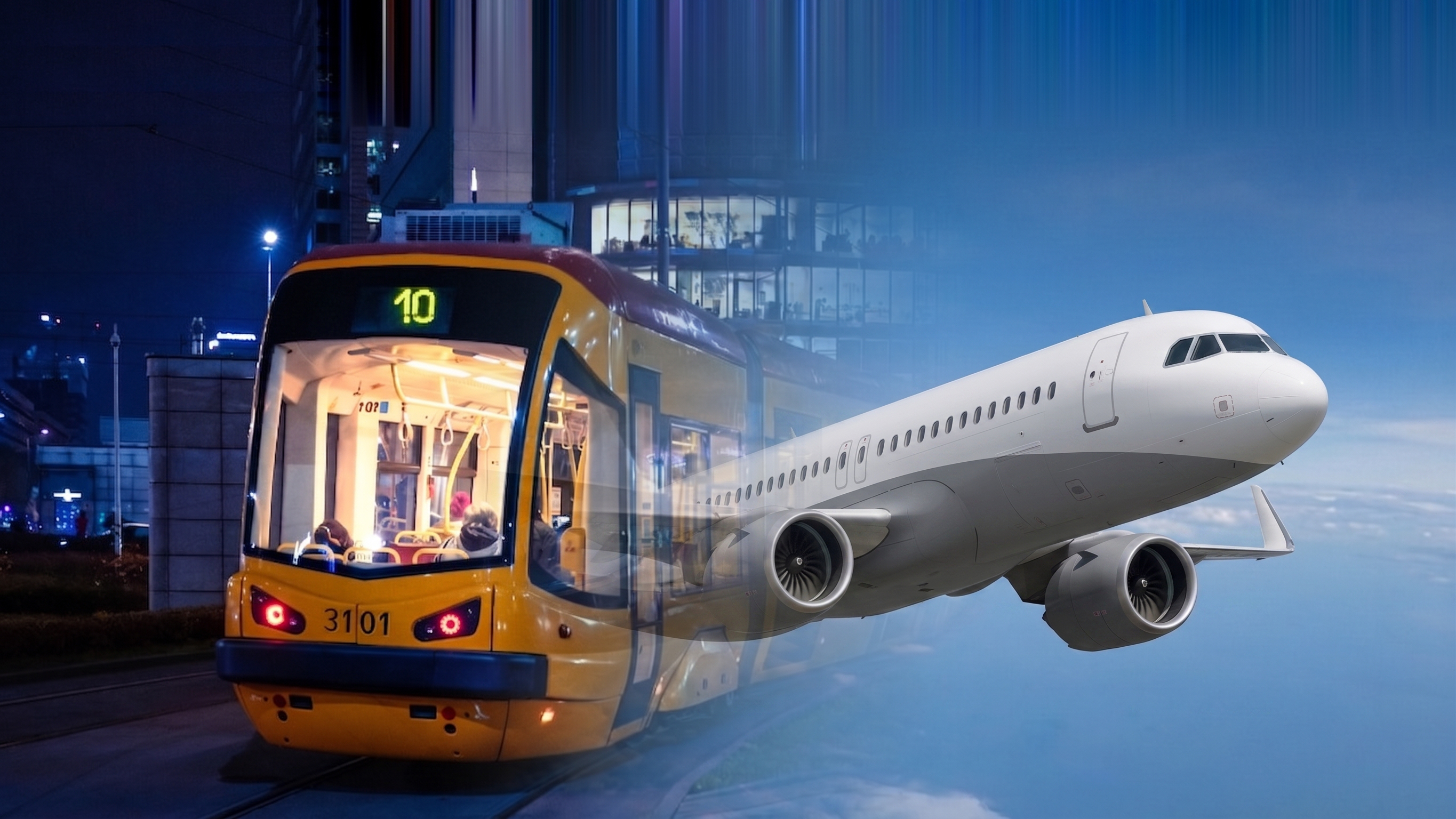 Tramway et aéronautique, ingénierie de production industrielle